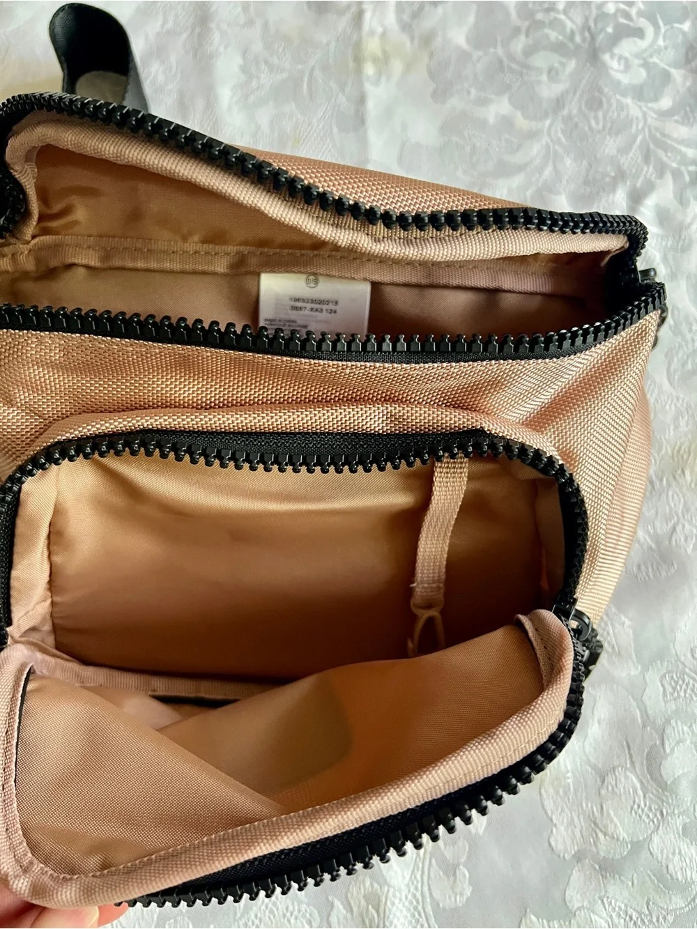 Jordan Rose Gold and Black Waist Pack UNISEX